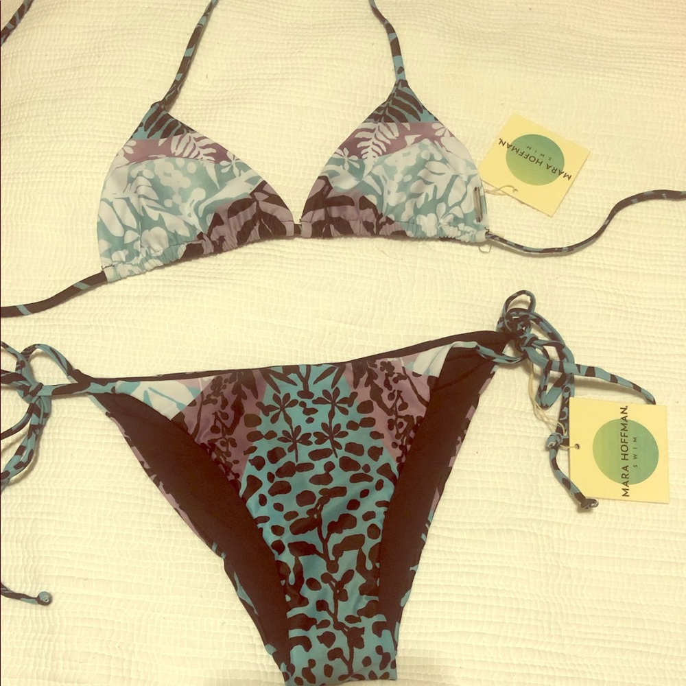 Mara Hoffman string bikini